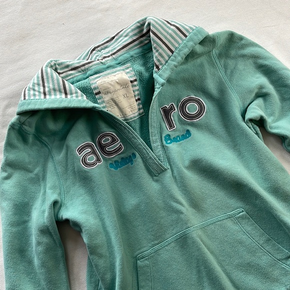 🦋3/40 AEROPOSTALE Vintage Brand Hoodie (XL) - Picture 13 of 16